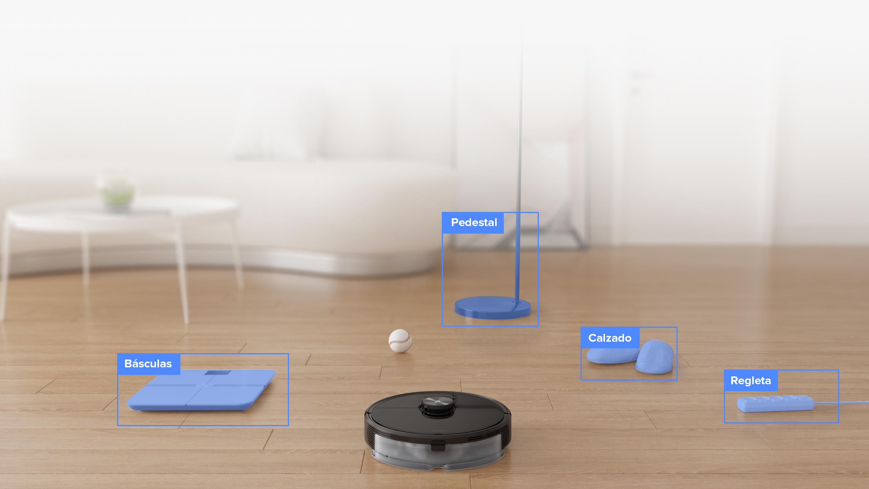 Roborock S6 MaxV puede reconocer y evitar zapatos, pedestales, cables y desechos de mascotas