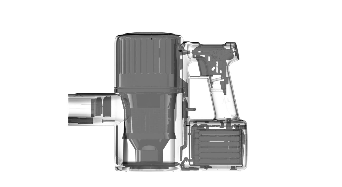 Roborock H6, construido con policarbonatos duraderos y plásticos ABS Roborock H6, construido con policarbonatos duraderos y plásticos ABS