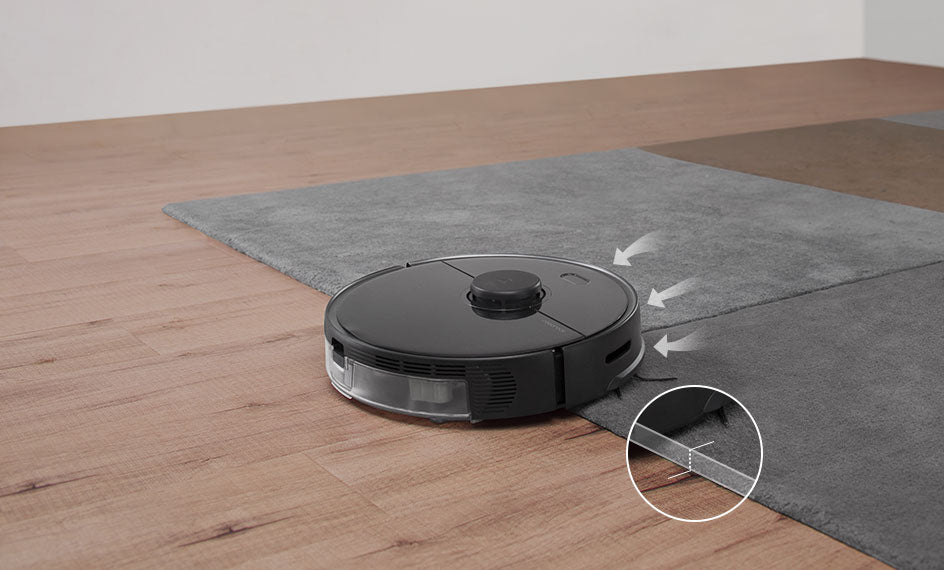 Roborock S5 Max friega los suelos de madera siguiendo la ruta más rápida Roborock S5 Max friega los suelos de madera siguiendo la ruta más rápida