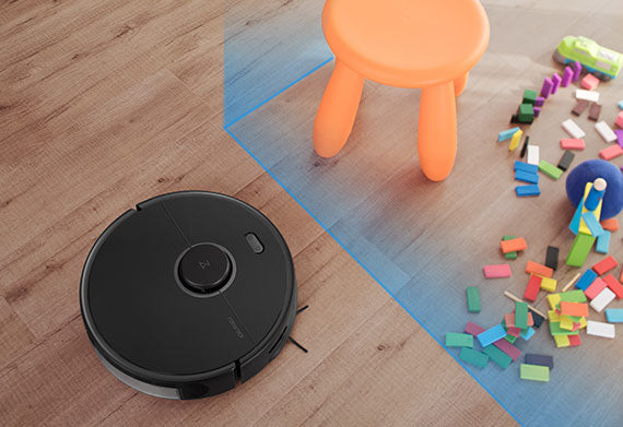 Roborock S5 Max ofrece la capacidad de configurar barreras virtuales para delimitar zonas sin fregado y de acceso restringido Roborock S5 Max ofrece la capacidad de configurar barreras virtuales para delimitar zonas sin fregado y de acceso restringido