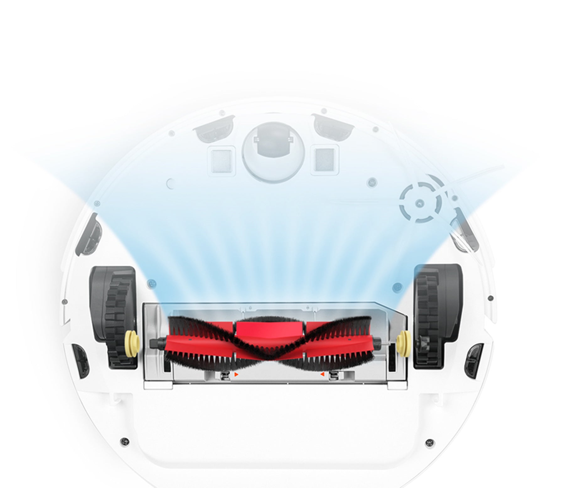 El nuevo cepillo de limpieza Roborock S6 es suave en los pisos pero firme con la suciedad El nuevo cepillo de limpieza Roborock S6 es suave en los pisos pero firme con la suciedad
