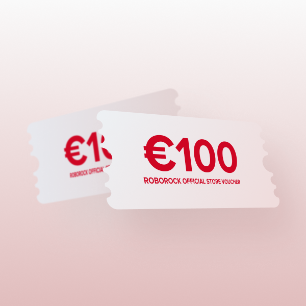 5 ganadores recibirán un vale de 100 € para la tienda oficial de Roborock