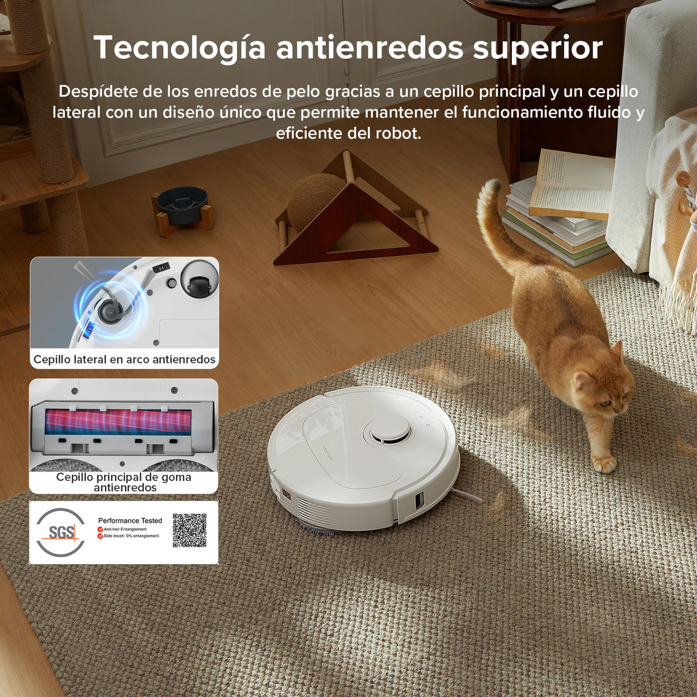 Robot aspirapolvere Roborock Qrevo Master con stazione multifunzionale Robot aspirapolvere Roborock Qrevo Master con stazione multifunzionale