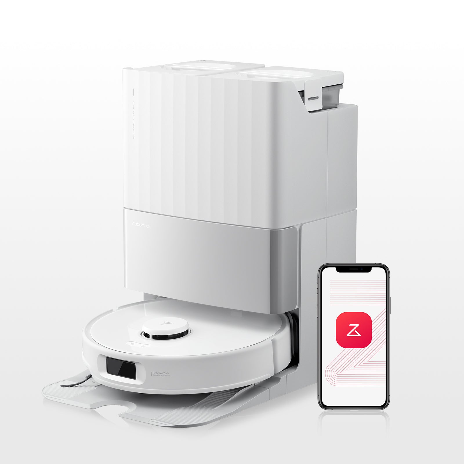 Roborock Qrevo Edge S5A Aspirador y Fregasuelos con Estación Multifuncional 3.0