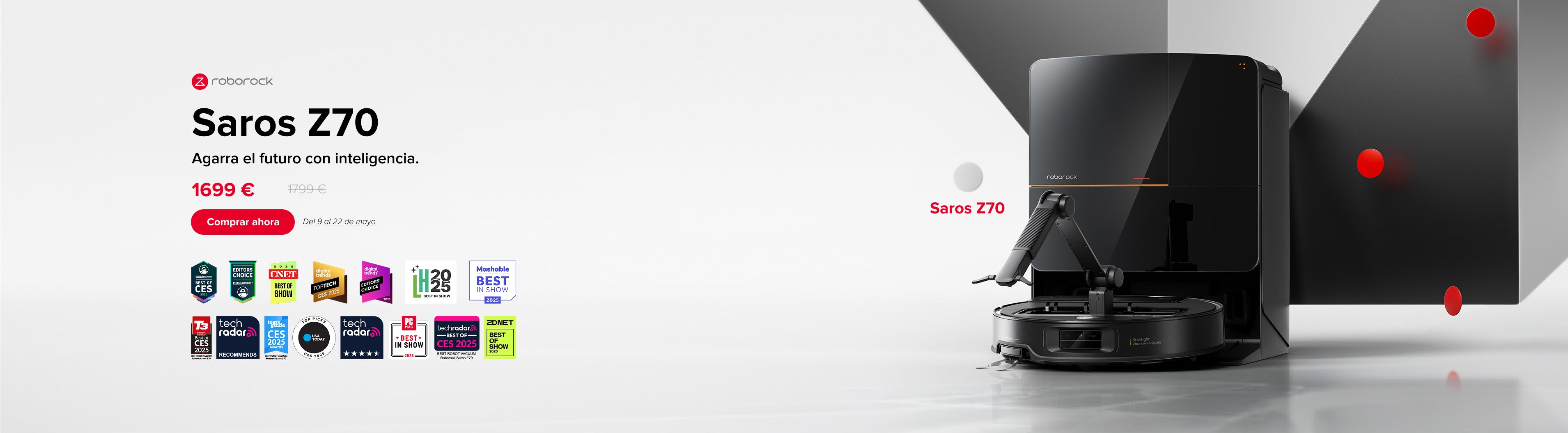 Roborock Saros Z70 Venta Abierta