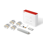 Set de accesorios Roborock Qrevo Curv 2 Flow – 4 bolsas para polvo, 1 filtro, 1 cepillo de rodillo y 2 cepillos laterales