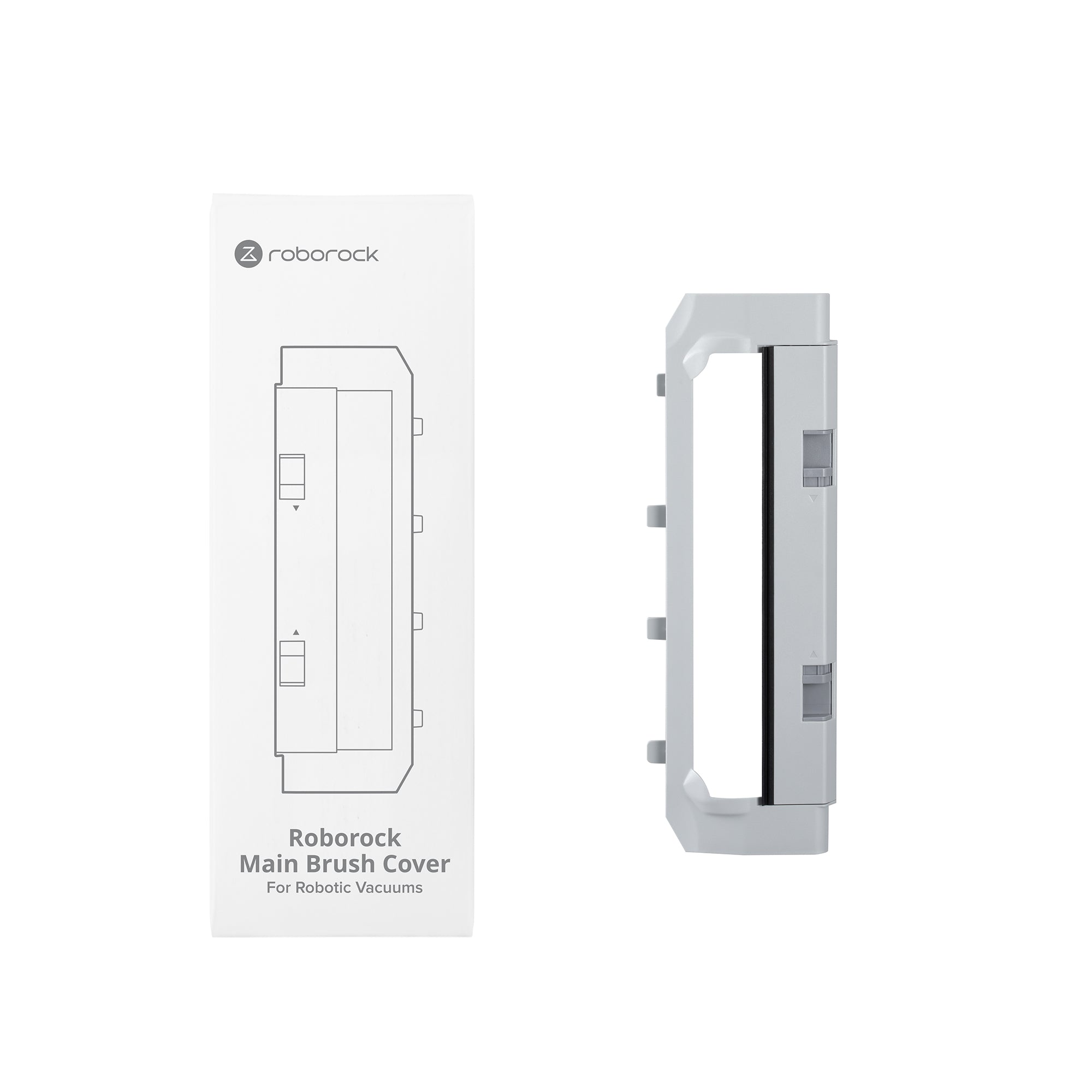 Roborock cubierta del cepillo principal para Qrevo Curv 2 Flow