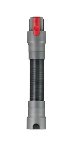 El tubo flexible Roborock H6 se combina con herramienta para grietas o el cepillo para polvo, permitiendo limpiar las áreas incómodas